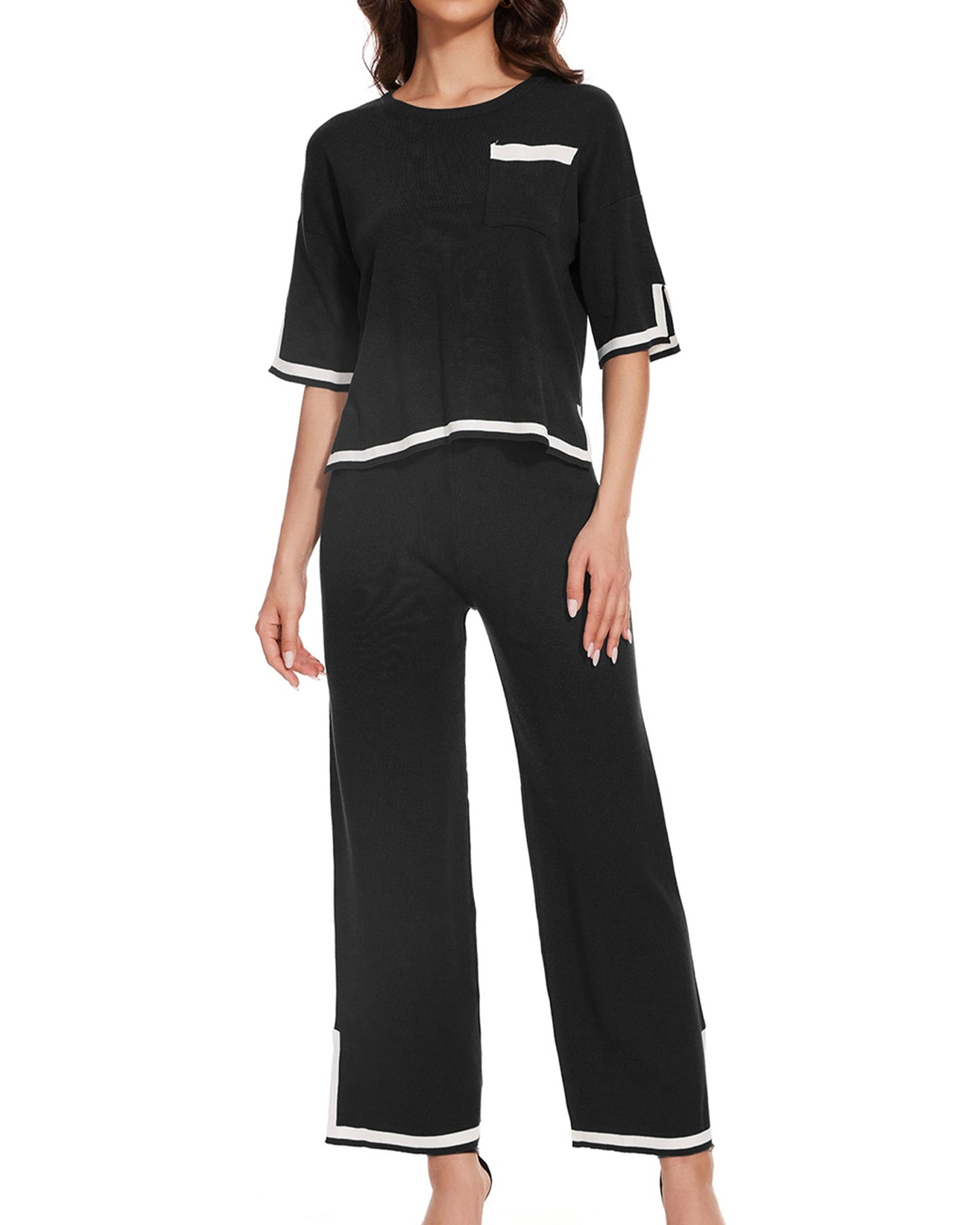 Aluzi Pullover Sweater Set