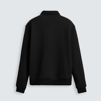 R&L™  BASIC QUARTER-ZIP BLACK