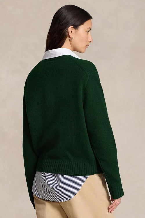 RL sweater | Polo Bear Green