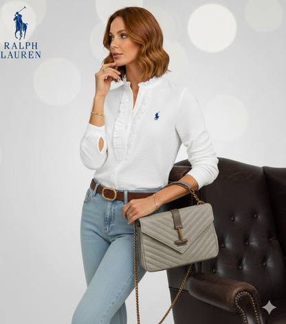 R&L™ Ruffled blouse – 50% discount