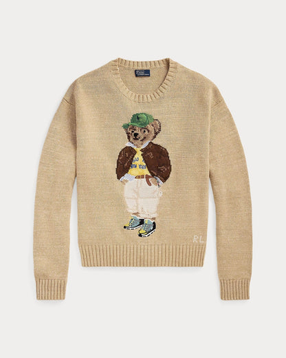 RL Sweater | Beige Bear Polo