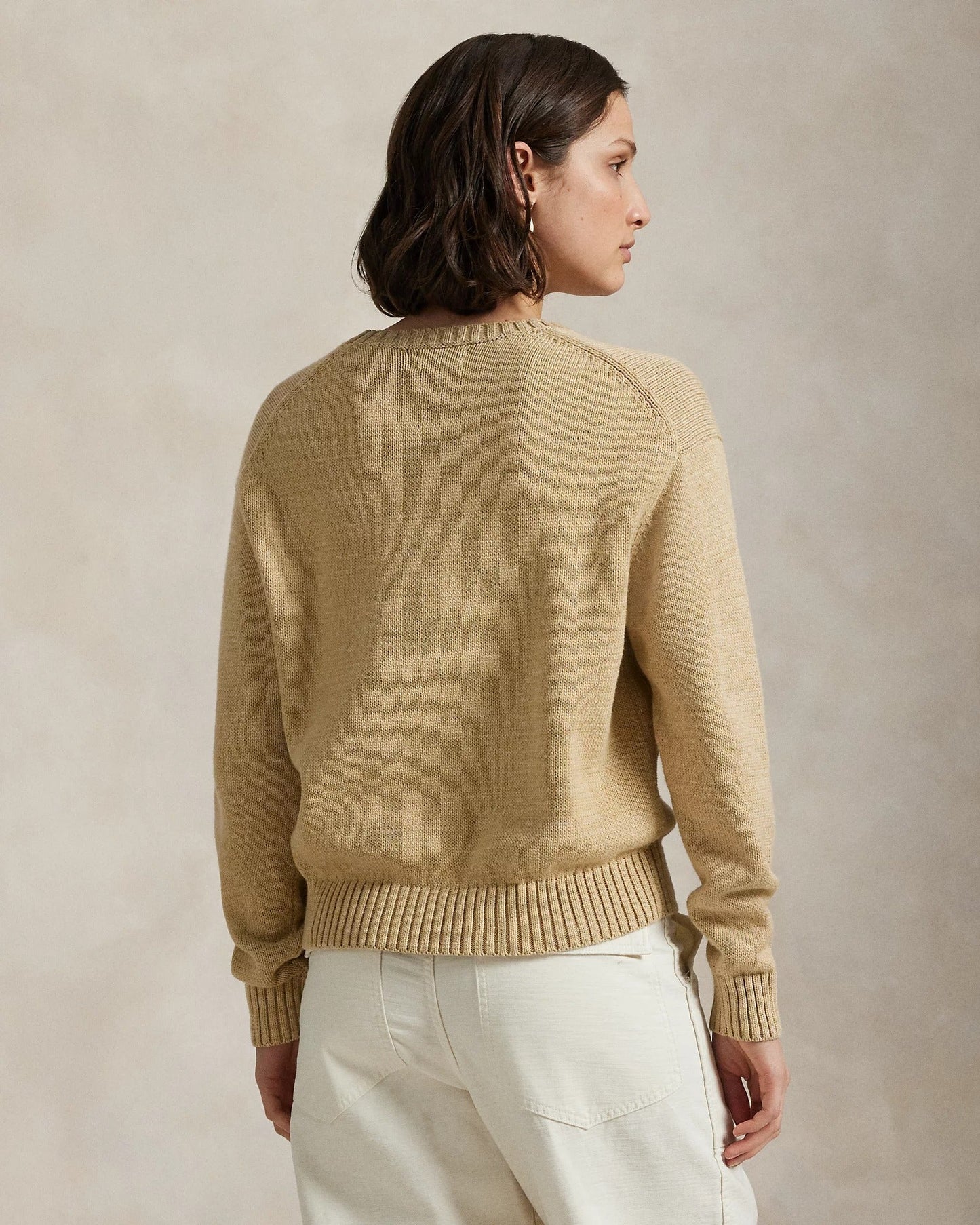 RL Sweater | Beige Bear Polo