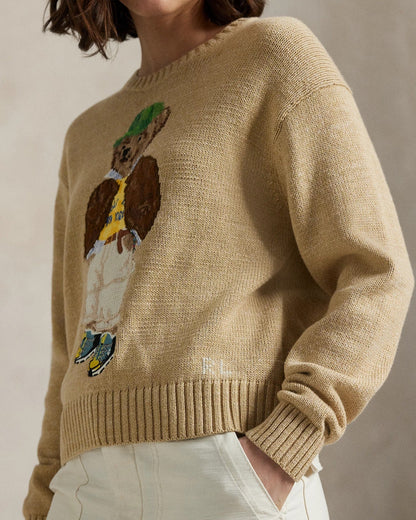 RL Sweater | Beige Bear Polo