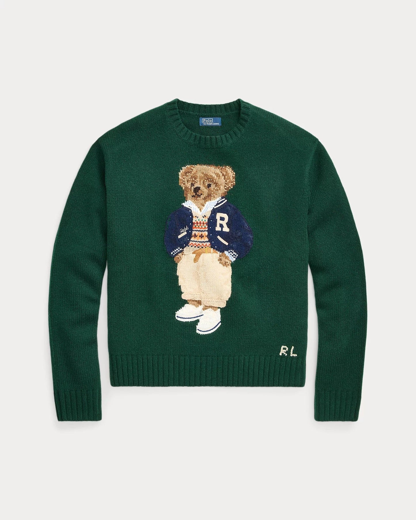 RL sweater | Polo Bear Green