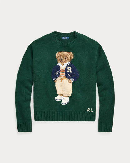 RL sweater | Polo Bear Green