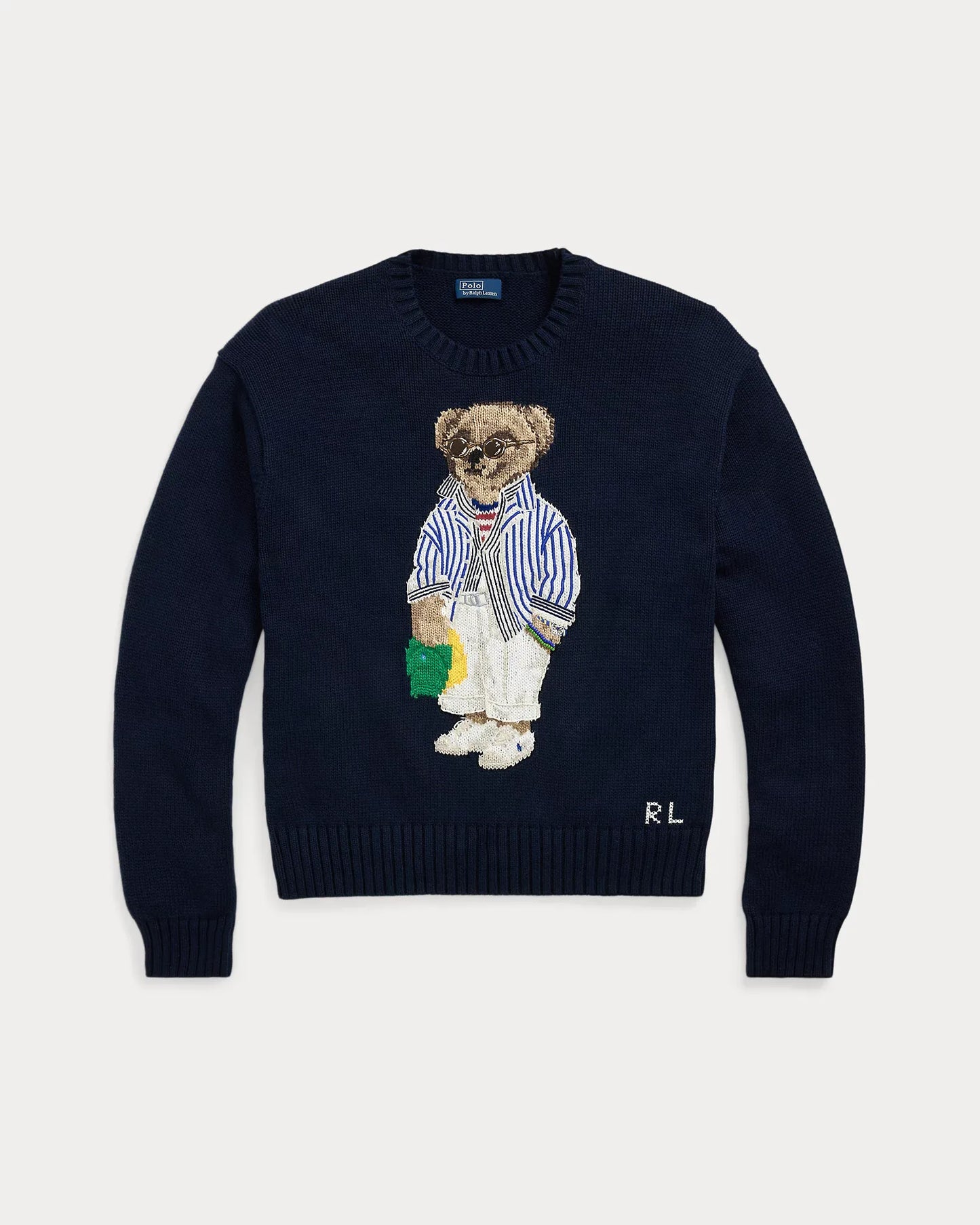 RL Sweater | Navy Blue Bear Polo